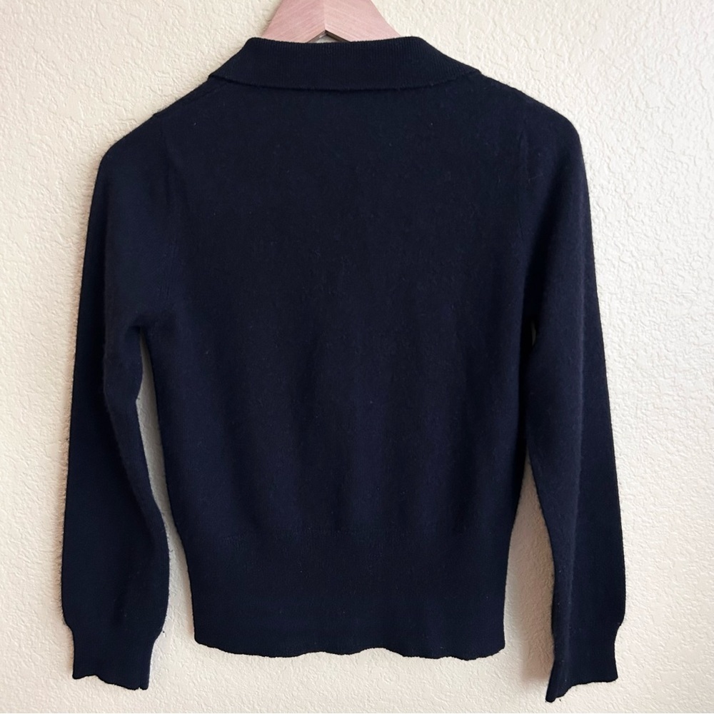 Margaret O'Leary Black Cashmere Sweater - Picture 2 of 7